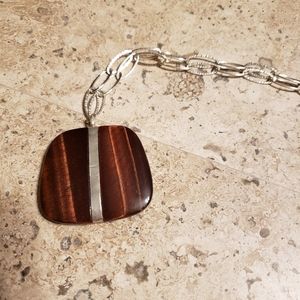 Silpada Bring the Heat Necklace  St Silver